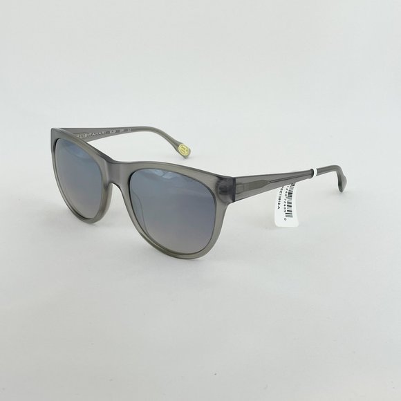 Elie Tahari Gray Oval Sunglasses MSRP $175 - Picture 1 of 8